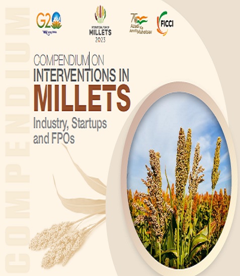 Compendium on Interventions in Millets -Industry, Startups & FPO's